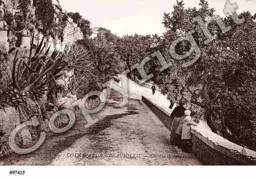 Ville de BEAUSOLEIL, carte postale ancienne