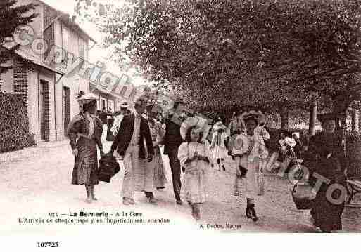 Ville de BERNERIEENRETZ(LA), carte postale ancienne