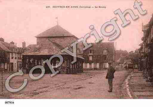 Ville de BEUVRONENAUGE, carte postale ancienne