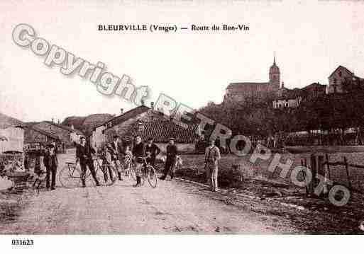 Ville de BLEURVILLE, carte postale ancienne