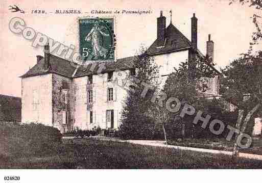 Ville de BLISMES, carte postale ancienne