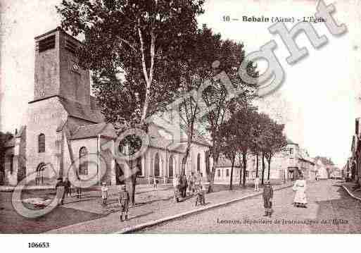 Ville de BOHAINENVERMANDOIS, carte postale ancienne