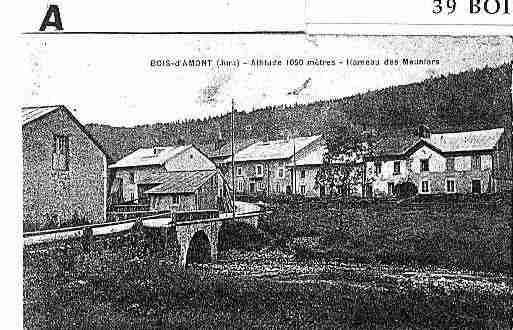 Ville de BOISD'AMONT, carte postale ancienne