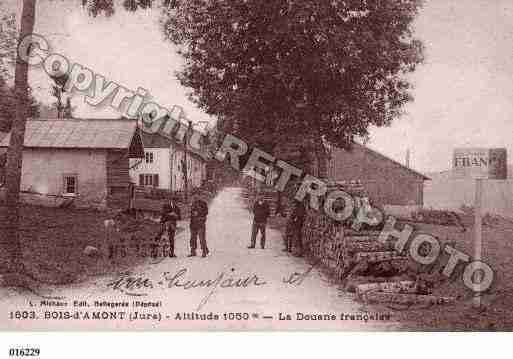 Ville de BOISD'AMONT, carte postale ancienne