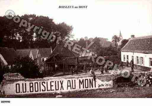 Ville de BOISLEUXAUMONT, carte postale ancienne