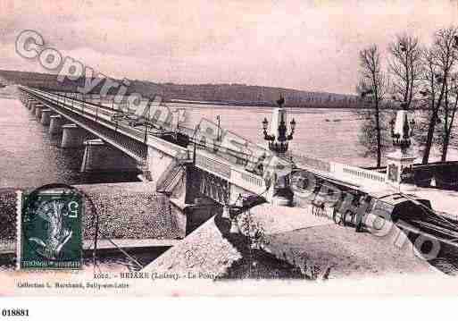 Ville de BRIARE, carte postale ancienne