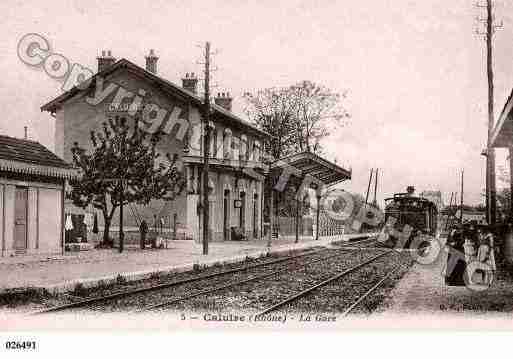 Ville de CALUIREETCUIRE, carte postale ancienne