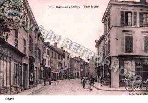 Ville de CALUIREETCUIRE, carte postale ancienne