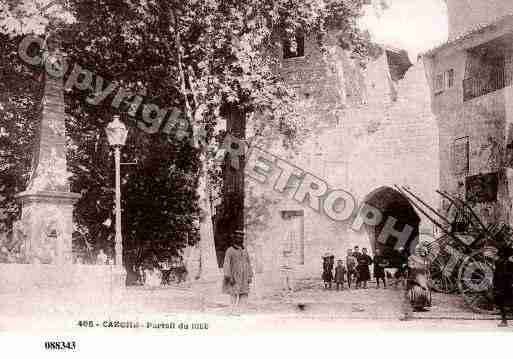 Ville de CAROMB, carte postale ancienne