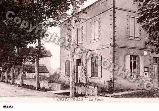 Ville de CESTAYROLS, carte postale ancienne