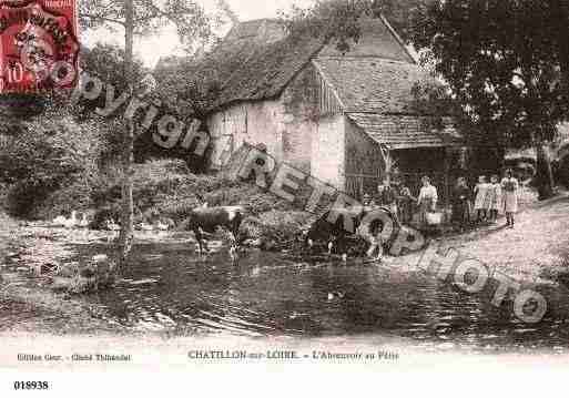 Ville de CHATILLONSURLOIRE, carte postale ancienne Ville de CHATILLONSURLOIRE, carte postale ancienne