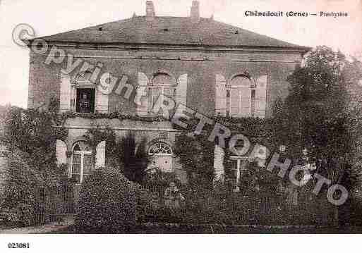 Ville de CHENEDOUIT, carte postale ancienne