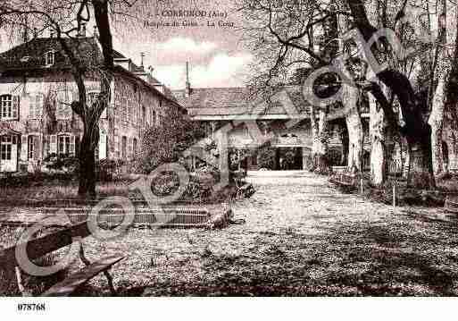 Ville de CORBONOD, carte postale ancienne