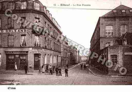 Ville de ELBEUF, carte postale ancienne