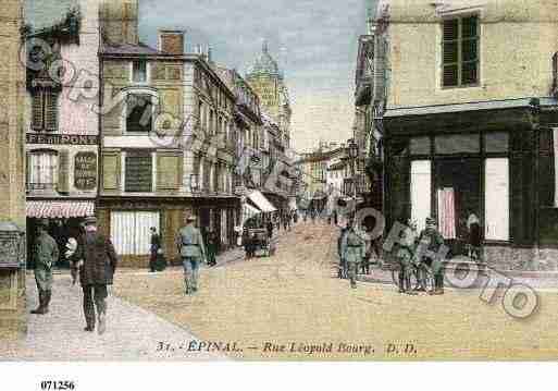 Ville de EPINAL, carte postale ancienne