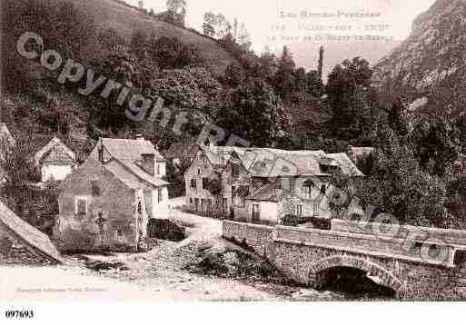 Ville de ESCOT, carte postale ancienne