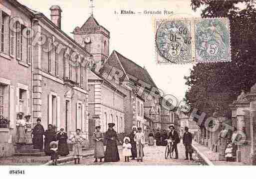 Ville de ETAISLASAUVIN, carte postale ancienne