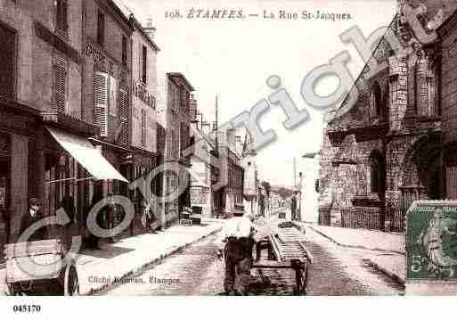 Ville de ETAMPES, carte postale ancienne