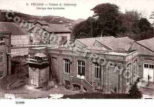 Ville de FECAMP, carte postale ancienne