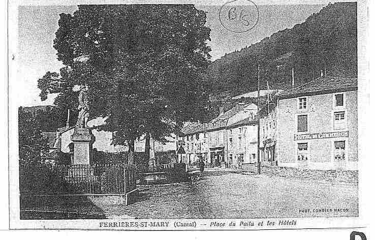 Ville de FERRIERESSAINTEMARY, carte postale ancienne