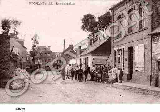 Ville de FRESSENNEVILLE, carte postale ancienne