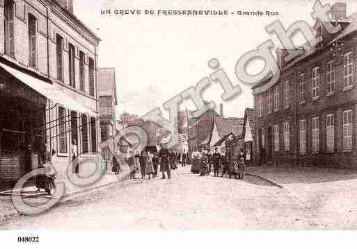 Ville de FRESSENNEVILLE, carte postale ancienne