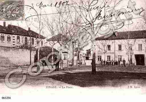 Ville de JONAGE, carte postale ancienne
