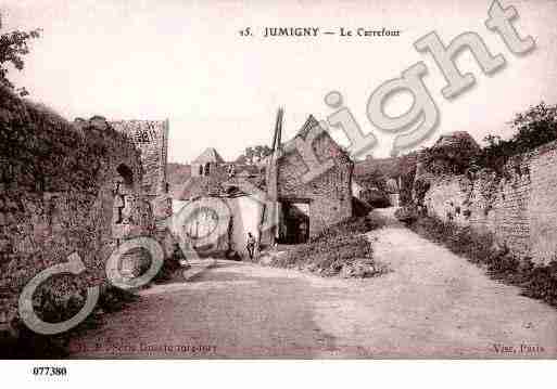 Ville de JUMIGNY, carte postale ancienne