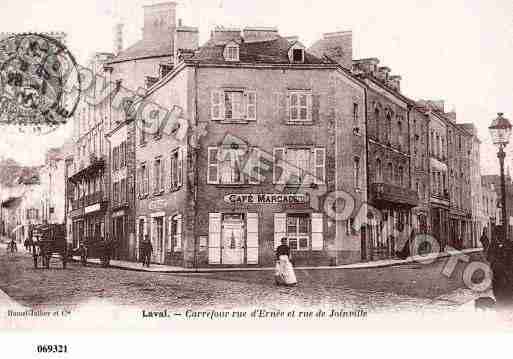 Ville de LAVAL, carte postale ancienne