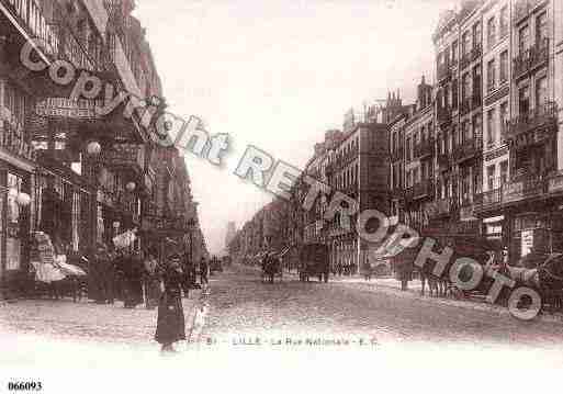 Ville de LILLE, carte postale ancienne