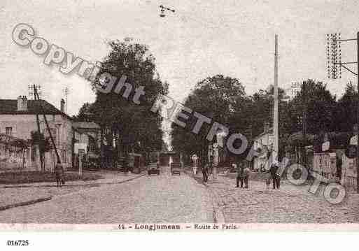 Ville de LONGJUMEAU, carte postale ancienne