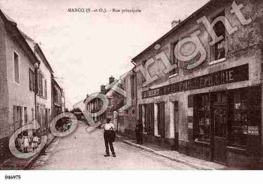 Ville de MARCQ, carte postale ancienne