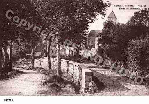 Ville de MAREUILENBRIE, carte postale ancienne