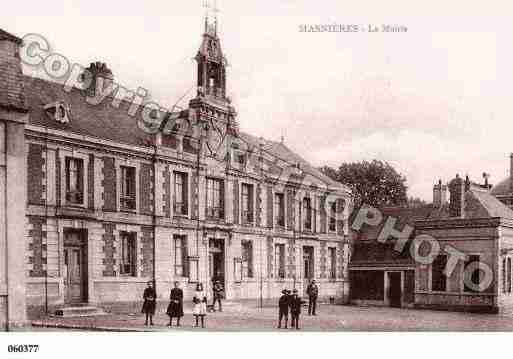 Ville de MASNIERES, carte postale ancienne