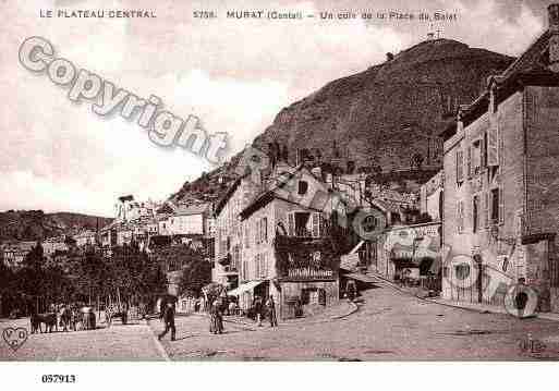 Ville de MURAT, carte postale ancienne