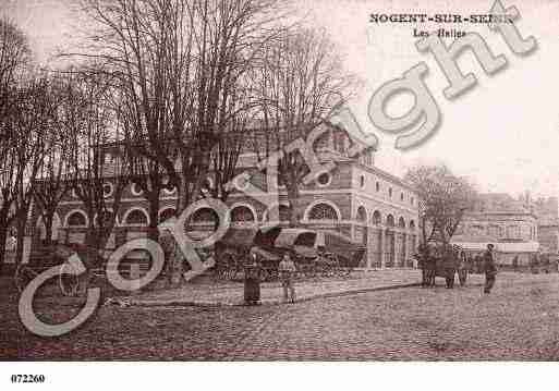 Ville de NOGENTSURSEINE, carte postale ancienne