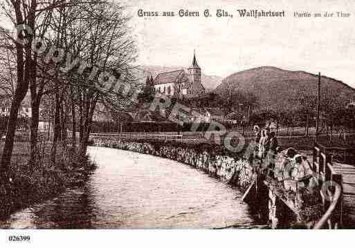 Ville de ODEREN, carte postale ancienne