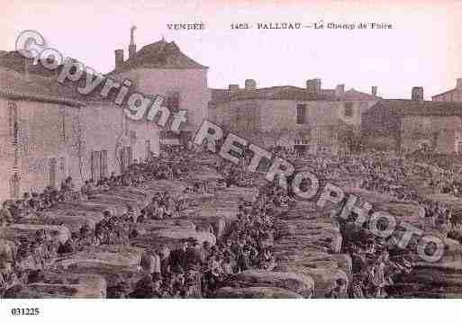 Ville de PALLUAU, carte postale ancienne