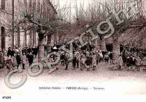 Ville de PAMIERS, carte postale ancienne