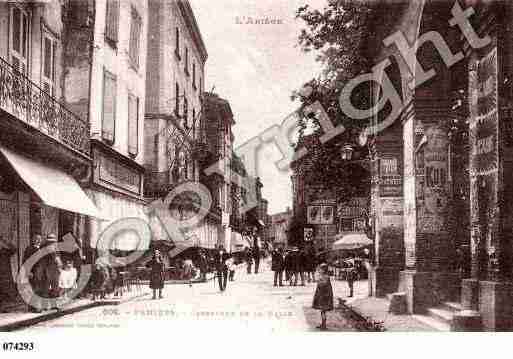 Ville de PAMIERS, carte postale ancienne