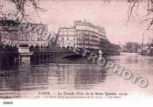 Ville de PARIS4, carte postale ancienne