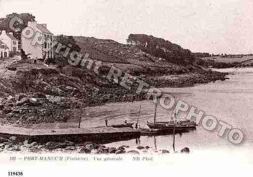 Ville de PONTAVEN, carte postale ancienne