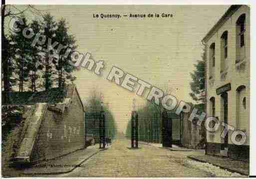 Ville de QUESNOY(LE), carte postale ancienne