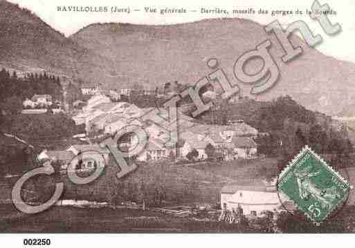 Ville de RAVILLOLES, carte postale ancienne