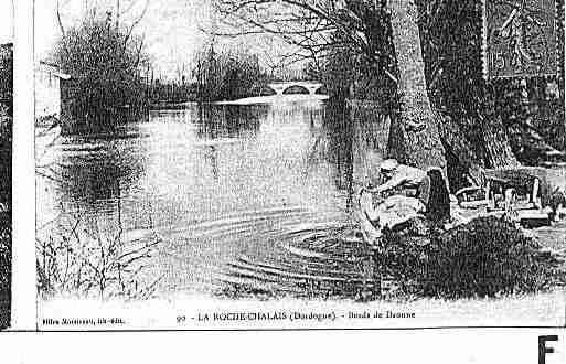 Ville de ROCHECHALAIS(LE), carte postale ancienne