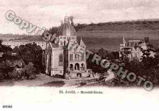 Ville de SAINTAVOLD, carte postale ancienne