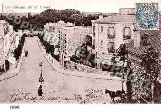 Ville de SAINTCLOUD, carte postale ancienne