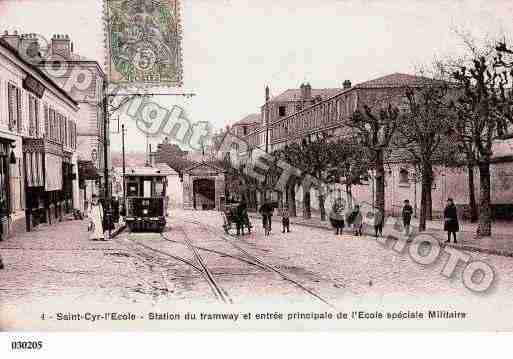 Ville de SAINTCYRL'ECOLE, carte postale ancienne