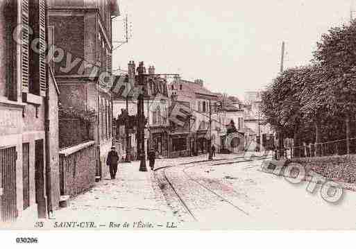 Ville de SAINTCYRL'ECOLE, carte postale ancienne
