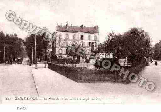 Ville de SAINTDENIS, carte postale ancienne